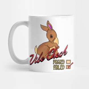 Failed The Vibe Check Bunny Rabbit Mug